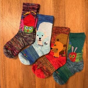 BOMBAS Colorful Eric Carle Socks Set